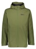 Jack Wolfskin Kurtka przeciwdeszczowa "Besler" w kolorze oliwkowym