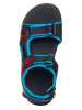 Jack Wolfskin Sandalen in Schwarz/ Blau