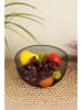 Violeta Home Obstkorb in Schwarz - (H)14 x Ø 25,5 cm