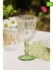 Violeta Home Kieliszki (4 szt.) w kolorze żółto-zielonym do wina - 240 ml