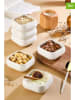 Violeta Home 3er-Set: Servierschalen in Weiß - (H)5 x Ø 11 cm