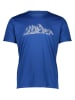 Jack Wolfskin Funktionsshirt "Peak Graphic" in Blau