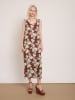 BGN Kleid in Hellbraun/ Creme