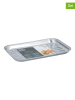 Alpina Blachy grillowe (2 szt.) w kolorze srebrnym - 34,5 x 24,5 cm