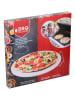 BBQ Collection Kamień w kolorze srebrno-białym do pizzy - Ø 33 cm
