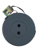 CAMP ACTIVE Hocker w kolorze szaro-czarnym - wys. 45,3 cm