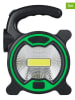 CAMP ACTIVE 2er-Set: Campingleuchten in Grün/ Schwarz - (B)10 x (H)13 x (T)3,5 cm