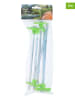 CAMP ACTIVE 2er-Set: Zeltheringe in Transparent/ Grün - 2x 6 Stück