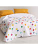 Happy Friday Tagesdecke "Confetti" in Bunt