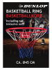 Dunlop Basketballkorb in Rot/ Blau - Ø 45 cm