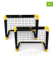 Umbro 2er-Set: Fußballtore in Schwarz - (B)50 x (H)44 x (T)44 cm