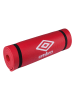 Umbro Fitnessmatte in Rot - (L)190 x (B)58 cm