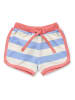 Sense Organics Shorts "Marlen" in Creme/ Hellblau