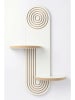Scandinavia Concept Wandmeubel wit/beige - (B)26 x (H)35 x (D)13 cm