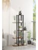 Scandinavia Concept Pflanzenständer in Schwarz/ Hellbraun - (B)20 x (H)60 x (T)140 cm