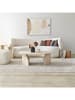 Scandinavia Concept Couchtisch "Nova" in Beige - (B)100 x (H)35 x (T)60 cm 