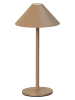 FH Lighting LED-Außenleuchte "Prato" in Beige - (H)25 x Ø 12,5 cm