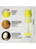 FH Lighting LED-Außenleuchte "Viletto" in Limette - (H)36 x Ø 11 cm
