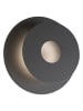 FISCHER & HONSEL LED-Wandleuchte ''Hennes'' in Schwarz - Ø 18 cm