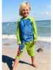 LEGO Badeshirt "Waiko" in Blau/ Grün