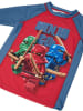 LEGO Badeshirt "Waiko" in Rot/ Blau