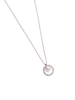Pandora Silber-Halskette mit Anhänger - (L)45 cm