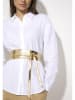 More & More Leren riem goudkleurig
