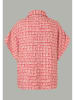 More & More Blouse rood/abrikooskleurig