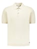 No Excess Poloshirt in Creme