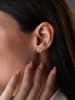 Lodie Silver Ohrstecker mit Edelsteinen