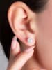 Lodie Silver Ohrstecker mit Perlen