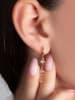 Lodie Silver Ohrstecker mit Kristallen