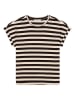 Garcia Shirt in Schwarz/ Beige