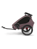 Qeridoo Fahrradanhänger "Kidgoo 2 Wildberry Violet" in Lila