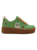 Goby Sneakersy w kolorze kremowo-zielonym