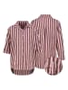 Sublevel Bluse in Rosa/ Braun