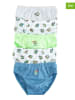 COOL CLUB 5er-Set: Slips in Weiß/ Blau