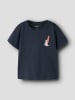 name it 2-delige set: Shirts "Vagno" grijs/donkerblauw