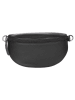 Zwillingsherz Skórzana saszetka "Crossbody" w kolorze czarnym - 23 x 14 cm