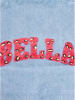 Zwillingsherz Shopper bag "Bella" w kolorze błękitnym - 42 x 40 cm