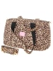 Zwillingsherz Weekender "Leo" in Beige/ Hellbraun/ Schwarz - (B)48 x (H)27 cm