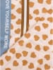 Zwillingsherz Driehoekige sjaal "Herzen Allover" beige/lichtbruin - (L)138 x (B)68 cm