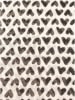 Zwillingsherz Schal "Herzchen Allover" in Schwarz/ Weiß - (L)180 x (B)95 cm