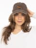 Zwillingsherz Cap "Dackel" in Braun