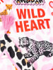 Zwillingsherz Driehoekige sjaal "Wild Heart" meerkleurig - (L)200 x (B)90 cm