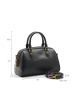 La Manufacture Royale Skórzana torebka "Azur" w kolorze czarnym - 24 x 15 x 12 cm