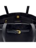 La Manufacture Royale Leder-Schultertasche "Maui" in Schwarz - (B)38 x (H)22 x (T)16 cm