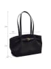La Manufacture Royale Leder-Schultertasche "Maui" in Schwarz - (B)38 x (H)22 x (T)16 cm