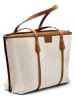 La Manufacture Royale Shopper bag "Vanuatu" w kolorze beżowo-jasnobrązowym - 44 x 29 x 14 cm