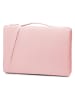 Puccini Torba "Linea" w kolorze jasnoróżowym na laptopa - 38 x 28 x 3 cm